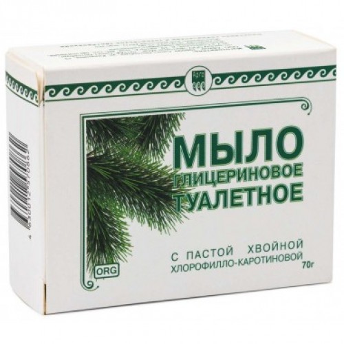 Купить Мыло туалетное глицериновое Фитолон с пастой хвойной хлорофилло-каротиновой  г. Череповец  