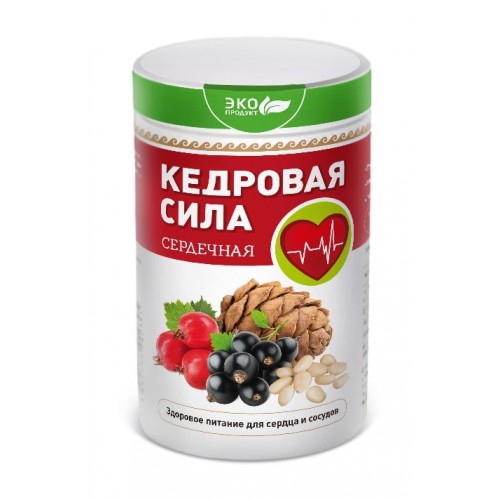 Продукт белково-витаминный Кедровая сила - Сердечная  г. Череповец  